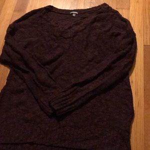 maroon charlotte russe sweater